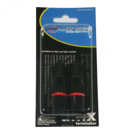Разъем ADJ AC-DMXTERM-5/SET DMX terminator 5pin,SET