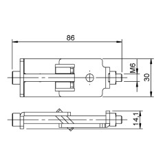 Dura Truss DS-PROSTAGE CONNECTOR