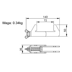 Dura Truss DS-PROSTAGE STAGECLAMP