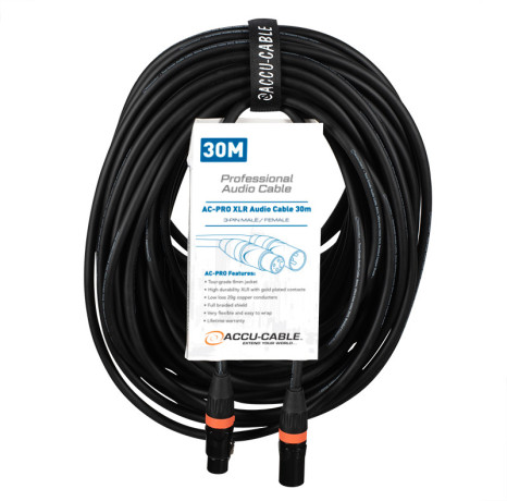 ADJ AC-PRO XLR audio cable 30m