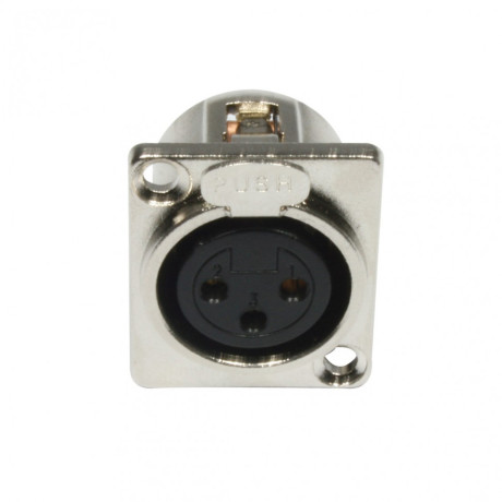 ADJ AC-C-XF3 XLR 3pin female panel metal