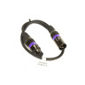 Кабель ADJ AC-DMX3/0,5 3 p. XLRm/3 p. XLRf 0,5m DMX
