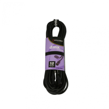 Кабель ADJ AC-DMX5/10 - 5 p. XLRm/5 p. XLR f 10m
