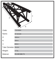 Dura Truss DT 34/3-200