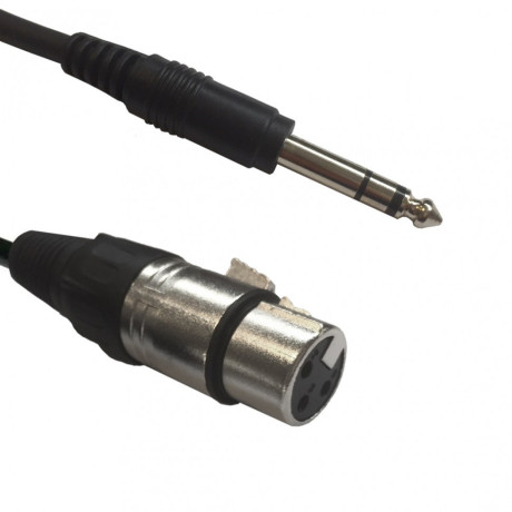 Кабель ADJ AC-XF-J6S/3 XLR female/6,3 Jack Stereo 3m